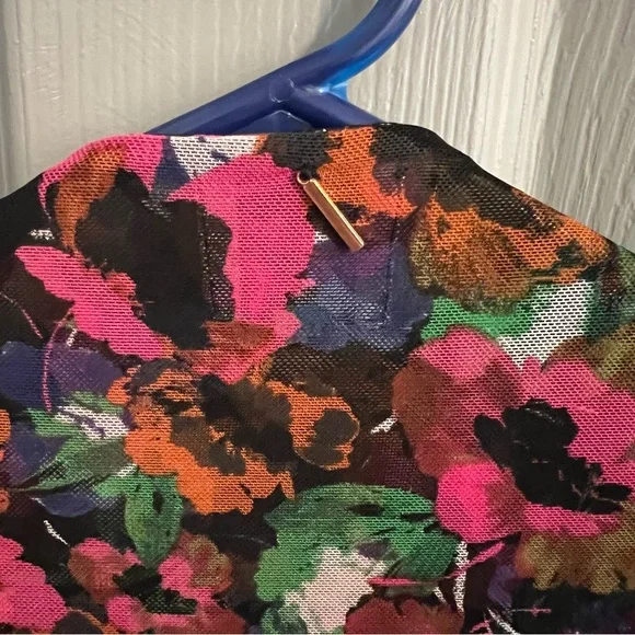 Misa Hayworth Multicolor Floral Bodysuit - Picture 5 of 5